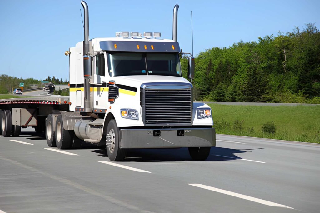 Semi-truck